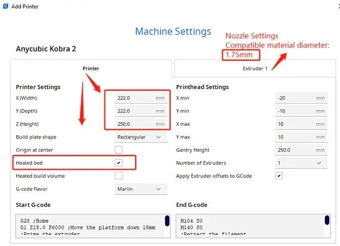 Kobra2Cura